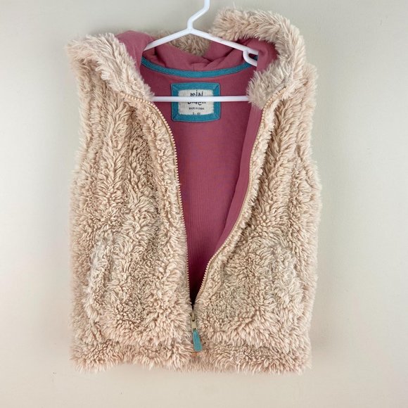 Mini Boden Other - Mini Boden Cozy Teddy Sherpa Vest 5-6 Years